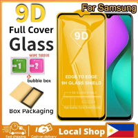 ฟิล์มกันรอยกระจกนิรภัย 9D สำหรับ Samsung A12 A05 A05S A06 A16 A56 A26 A04 A50 A30 A20S A55 S21 FE S2