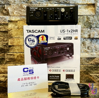 現貨可分期 贈錄音軟體/線材組 日本 Tascam US 1x2 HR 最新版 錄音 聲卡 介面 2i2 編曲 Midi