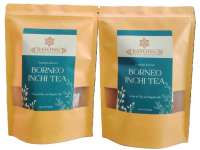 Borneo Inchi Tea 2 Pack x 20's x 1.5g Teabag FREE 20% teabag