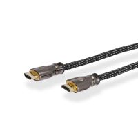 【HP 惠普】疾速HDMI編織影音傳輸線1.5米(黑色)