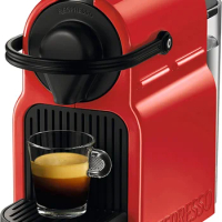 Nespresso BEC120RED Inissia Espresso Machine,Capsule Coffee Machine by Breville, 24 ounces, Red