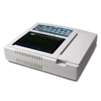 Pathological Analysis Equipments ECG1200G wireless 12 channel ecg machine withthermal paper roll making machine