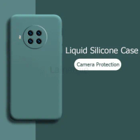 For Xiaomi Mi 10T Lite Case New Liquid Silicone Matte Soft Camera Protetction Cover For Mi 10T Lite 5G Mi10TLite Phone Case
