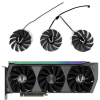 NEW 87MM 4PIN GA92S2U RTX 3070TI AMP Holo GPU Fan，For ZOTAC GAMING GEFORCE RTX 3080 3080TI 3090 AMP Video Card Cooling Fan