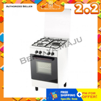 Zanussi 3 Burner 62L Free standing Gas Cooker With Oven ZCG530W