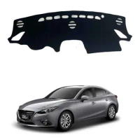 For Mazda 3 Axela 2014-2018 2017 2015 Car Dashboard Cover Mats Avoid Light Pads Anti-UV Case Carpet Accessories Dash Board Mat