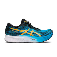 Asics Magic Speed 2 2E [1011B496-400] 男 慢跑鞋 運動 路跑 緩震 推進 寬楦 藍