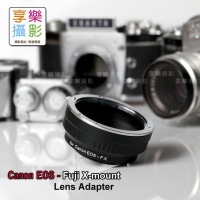 【199超取免運】[享樂攝影]Canon EOS EF鏡頭轉接Fujifilm X-Mount 轉接環 高級霧面黑 X-Pro1 X接環 無限遠可合焦 EF 70D 6D 700D 650D 7D 5D3 5D【APP下單4%點數回饋!!】