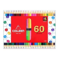 คอลลีน ดินสอสีไม้ 30 ด้าม 60 สี