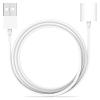 Top Deals 1M Pencil Charger Cable Adapter for iPad Pro 12.9, 10.5 inch, Male to Female Extension USB Charging Cord for Apple Pen