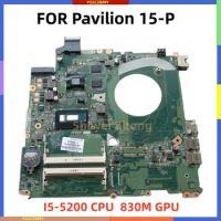 Y11A DAY11AMB6E0 FOR HP Pavilion 15-P 15-P225TX TPN-Q140 Laptop Motherboard I5-5200U CPU GT830 2GB GPU 762513-001 782938-501