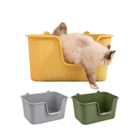 【Enjoy cat 喵享】大型貓砂盆 一體式貓砂盆 開放式貓盆 超大貓砂盆(巨型貓砂盆 巨型貓盆)