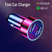 Fast Car Charger Quick Charge 3.0 Power Bank For Samsung S21 S20 FE Note 20 Ultra A12 A32 A52 A42 5G Xiaomi Mi 11 Mobile Phones