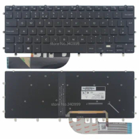 NEW UK For Dell XPS 15 9550 9560 9570 Laptop Keyboard Blackit Black NO Frame