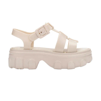 【Melissa】羅馬厚底T字涼鞋(米色)