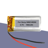 OEM 100mAh SBH80 Battery For Sony NWZ-W202 W252 W262 Bluetooth Earphone Headset Accumulator AKKU