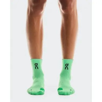 On Performance Run Sock Mid Kaos Kaki Unisex [2UF10053893] Honeydew Parsley M