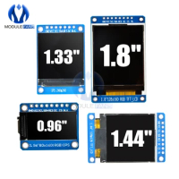 0.96 1.3 1.44 1.8 Inch Serial 128*128 128*160 80*160 240*240 65K SPI Full Color TFT IPS LCD Display Module Board Replace OLED