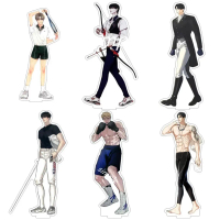 Mô hình Standee TEAM LEZHIN SUMMER 2024 tượng mica acrylic anime chibi trưng bày Đồ Chơi