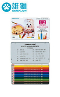 雄獅水性色鉛筆 WP-12     (12色組/盒)