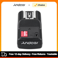 Andoer 16 Channels Radio Wireless Remote Speedlite Flash Trigger Universal remote trigger for studio flashes and outdoor flash