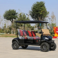 4+2 Seater Electric Powered Golf Cart with CE Certification Electric Cart Golf