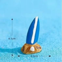 Hiasan Bintang Laut Kuda Nil Mini Resin Dekorasi Miniatur Imitasi Starfish Aquarium Ikan Kapal Keong