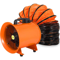 Utility Blower 12 inch Ventilator Blower 2800RPM Extractor Fan Blower Portable Industrial High Velocity Blower