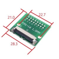 2Pcs Fxib Flat Cab Ffc Fpc Connector Adapter 16 Pin