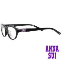 【ANNA SUI 安娜蘇】日系工業蝴蝶造型光學眼鏡-黑(AS633-001)