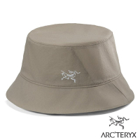 【ARCTERYX 始祖鳥】Aerios Bucket Hat 防曬透氣漁夫帽.遮陽帽.可折疊圓盤帽_X000007767 糧草綠