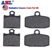 AHL Motorcycle Semi-Organic Metal Front &amp; Rear Brake Pads For OHVALE GP-O 110cc 160cc GPO 110 160 2019-2020
