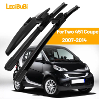Phụ kiện cho Smart ForTwo 451 Coupe (mẫu coupe): bộ 1 chiếc lưỡi lau kính chắn gió trước và sau, phù