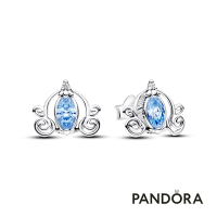 【Pandora官方直營】迪士尼《仙履奇緣》南瓜馬車造型針式耳環