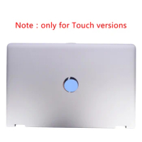 NEW Silver LCD Back Cover Touch For HP Pavilion 15-BR 15-BR001LA 924499-001 US