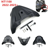 Motorcycle Accessories NT1100 Front Beak Fairing Extension Wheel Extender Cover Carbon For Honda NT 1100 2022 2023 20224