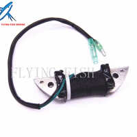 Outboard Engine 3B2-06120-0 Exciter Charge Coil for Tohatsu / Nissan 2-Stroke 6HP 8HP 9.8HP M6 M8 M9.8 Boat Motor