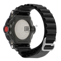 Alpine loop band Nylon Watch Band Strap For Casio G Shock G-9200 GW-9200 GW-9101 GW-9102 GW- 9110 GW- 9125