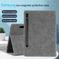Tablet Stand Case for Samsung Galaxy Tab S8 Plus S7 FE S6 LITE Funda Book Cover Cases Microfiber PU Leather Flip Sleeve