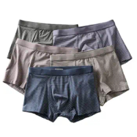 Mens Boxer Shorts Underpants Men's Boxer Briefs Men Boxer Underwear Cotton for Male Couple Sexy Set Calecon Size Soft