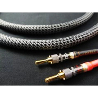 【DC Cable】M-1E  喇叭線 3米/條(純銅鍍金端子)