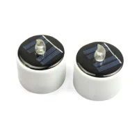 Solar Powered Led Tea Light Flameless Rechargeable Tea Lamps Waterproof Fake Candle Led Light Solar Candles Light