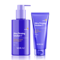 【MIRAE 未來美】超級A醇煥膚亮顏洗面乳120ml+超級A醇緊緻透亮身體乳180ml(繃繃洗面乳+身體乳)