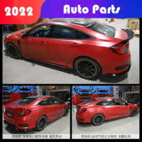 Belle2022 Suit for Used Specially Refit r Large Horizontal Non Perforated Fixed Wind Guide Pressure Tail Sports Car Wing the Spo