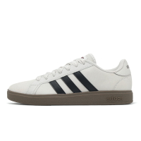 adidas 休閒鞋 Grand Court Base 00s 男鞋 米白 黑 焦糖底 復古 愛迪達 JR7111