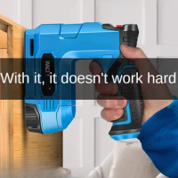 Rechargeable Electric Code Nail Gun for Woodworking with U-shaped Martin and Lithium-Ion Battery