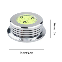 50Hz อลูมิเนียม LP Disc Stabilizer โลหะไวนิล Turntable น้ำหนัก CLAMP เครื่องเล่นอุปกรณ์เสริม