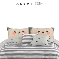 AKEMI 900TC TENCEL ™   Lyocell Tickle Fun Iris (Fitted Sheet Set |   Bedsheet/ Quilt Cover Set)