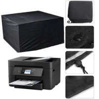 WF-3620 Printer Black Cover Printer Dust Cover Waterproof For E.pson Workforce WF-3620 Printer Washable Cloth Dust Cover