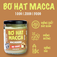 WayOf | Bơ Hạt Macca Nguyên chất -  Ăn Kiêng, Không Đường Eat Clean | Nutritious Macadamia Butter